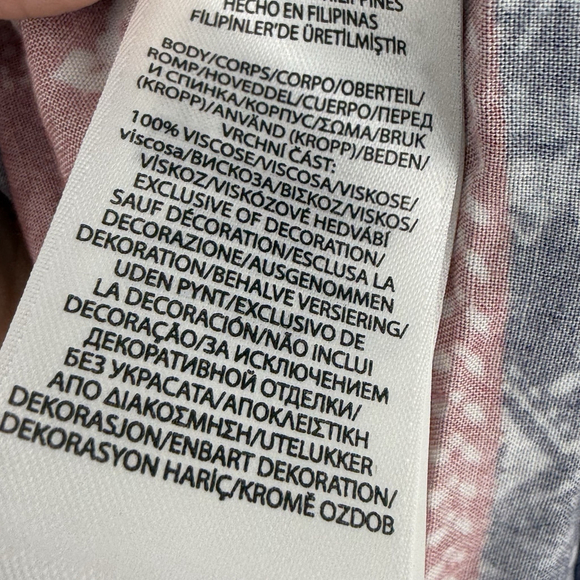 Polo Ralph Lauren Classic Fit American Flag Patchwork Viscose Camp Shirt Large - Picture 5 of 5